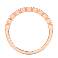 Milgrain Box Half Eternity Namah Band