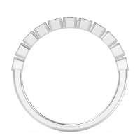 Milgrain Box Half Eternity Namah Band