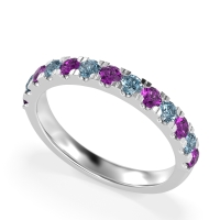 Pave Set Half Eternity Prana Band