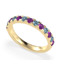 Pave Set Half Eternity Prana Band