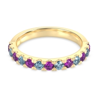 Pave Set Half Eternity Prana Band
