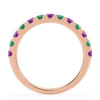 Pave Set Half Eternity Prana Band