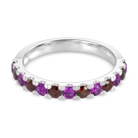 Pave Set Half Eternity Prana Band