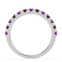 Pave Set Half Eternity Prana Band