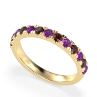 Pave Set Half Eternity Prana Band