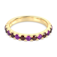 Pave Set Half Eternity Prana Band