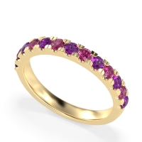 Pave Set Half Eternity Prana Band