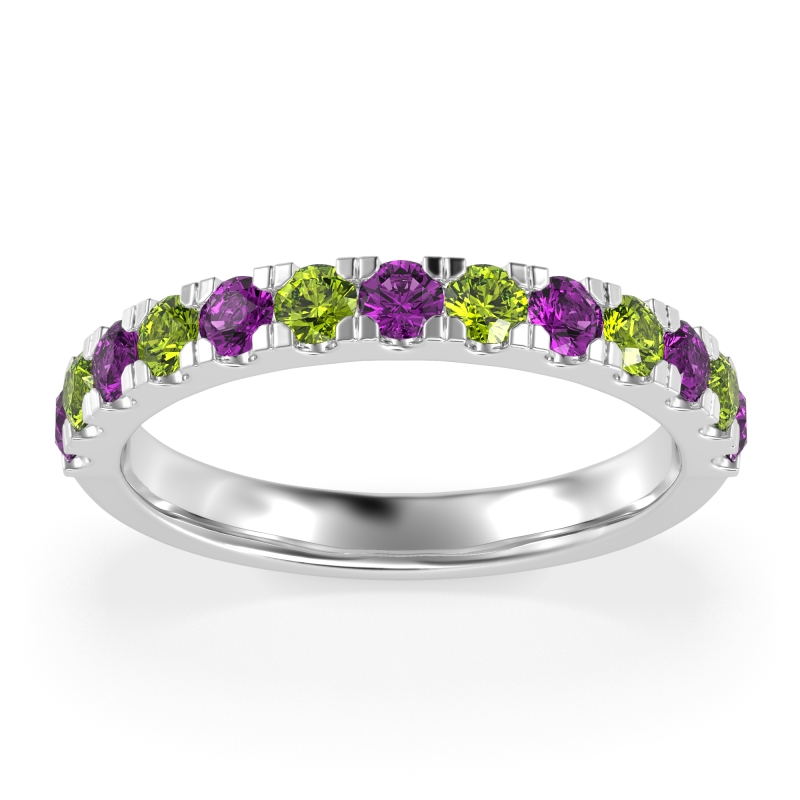 Pave Set Half Eternity Prana Band