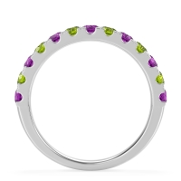 Pave Set Half Eternity Prana Band