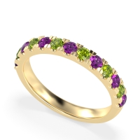 Pave Set Half Eternity Prana Band