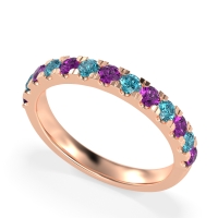 Pave Set Half Eternity Prana Band