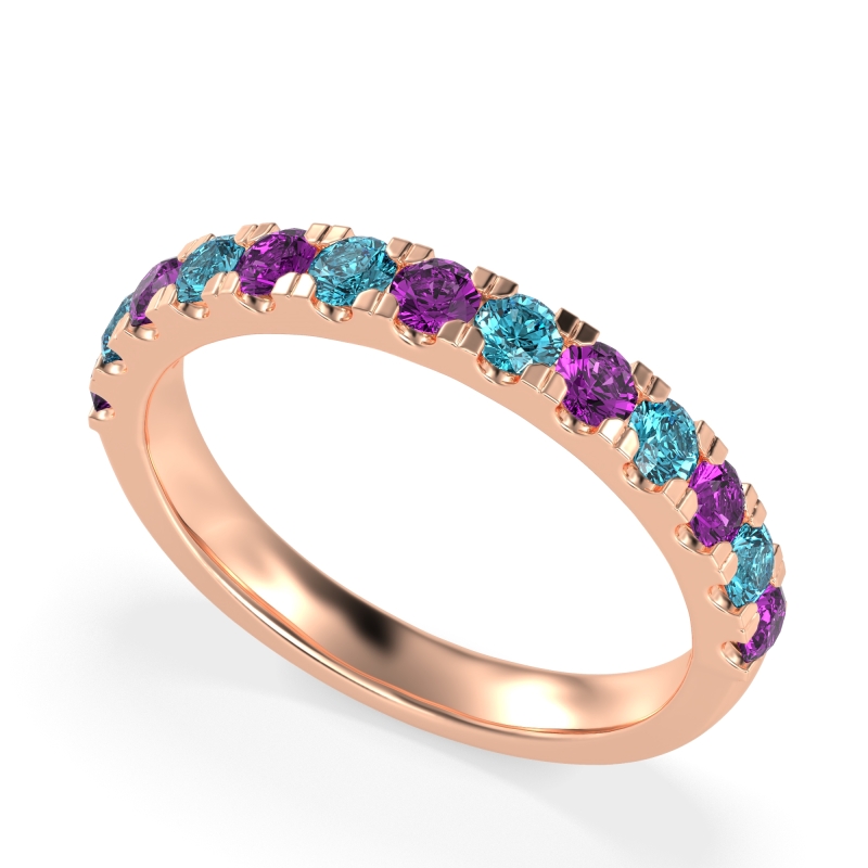 Pave Set Half Eternity Prana Band