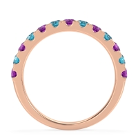 Pave Set Half Eternity Prana Band