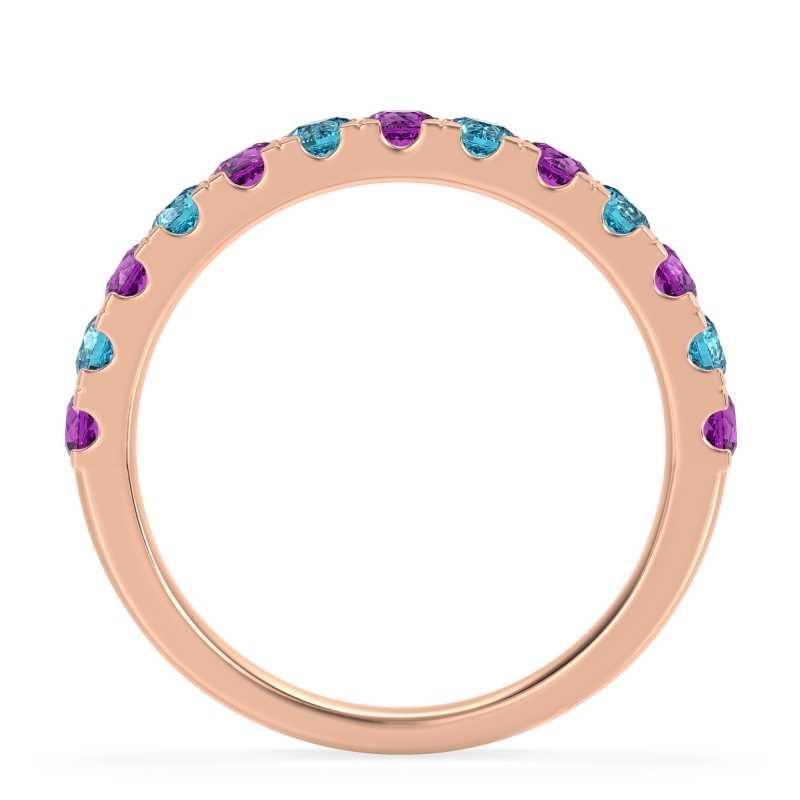 Pave Set Half Eternity Prana Band