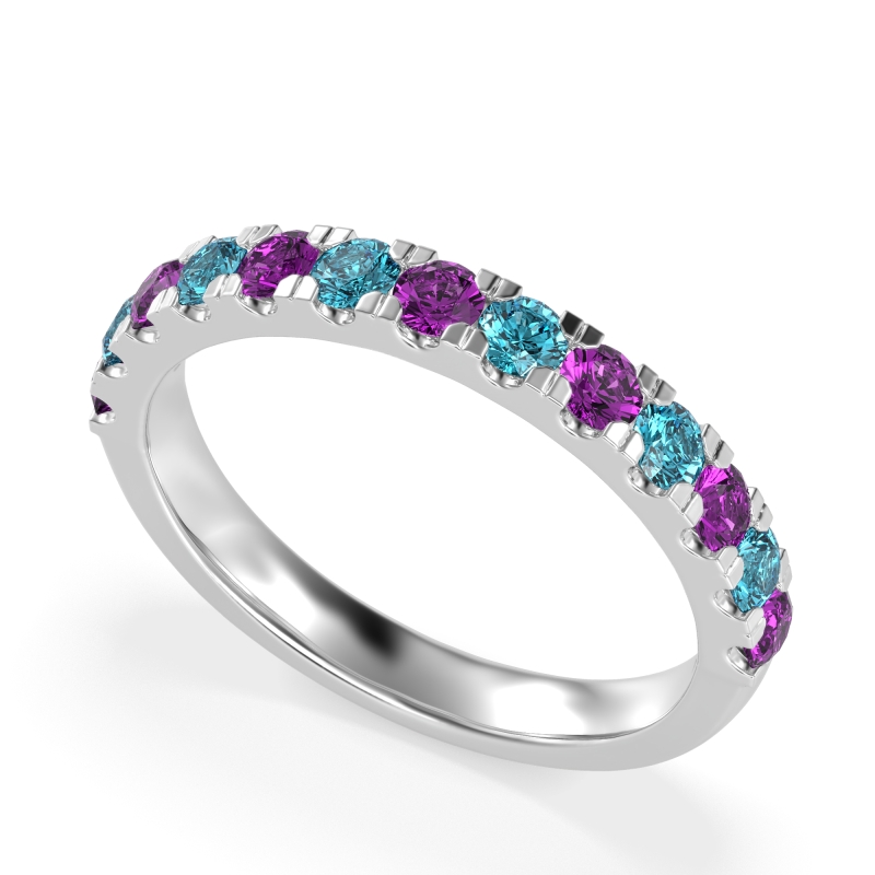 Pave Set Half Eternity Prana Band