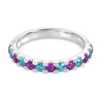 Pave Set Half Eternity Prana Band