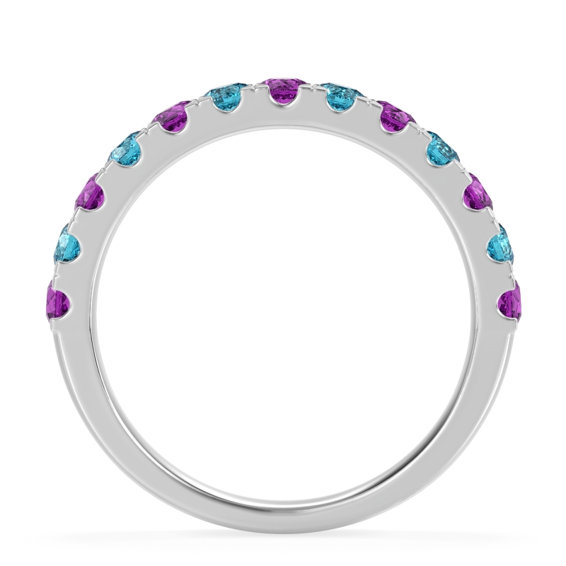 Pave Set Half Eternity Prana Band