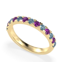 Pave Set Half Eternity Prana Band