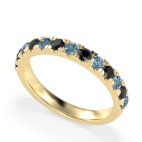 Pave Set Half Eternity Prana Band