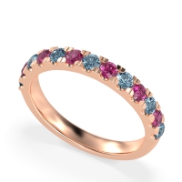 Pave Set Half Eternity Prana Band