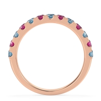 Pave Set Half Eternity Prana Band