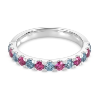 Pave Set Half Eternity Prana Band