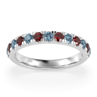 Pave Set Half Eternity Prana Band