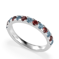 Pave Set Half Eternity Prana Band