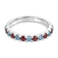 Pave Set Half Eternity Prana Band