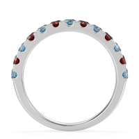 Pave Set Half Eternity Prana Band