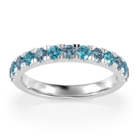 Pave Set Half Eternity Prana Band