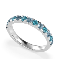 Pave Set Half Eternity Prana Band