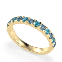 Pave Set Half Eternity Prana Band