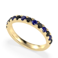 Pave Set Half Eternity Prana Band