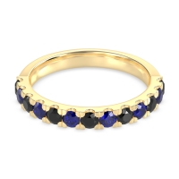 Pave Set Half Eternity Prana Band