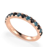 Pave Set Half Eternity Prana Band