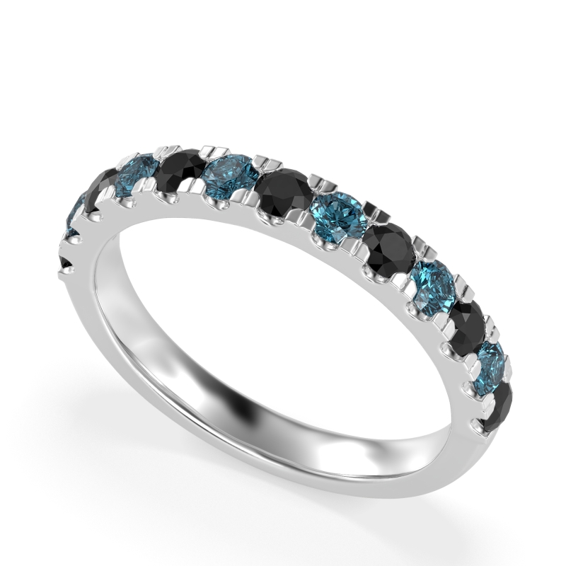 Pave Set Half Eternity Prana Band