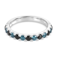 Pave Set Half Eternity Prana Band