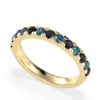 Pave Set Half Eternity Prana Band