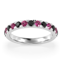 Pave Set Half Eternity Prana Band