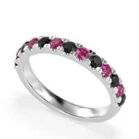 Pave Set Half Eternity Prana Band