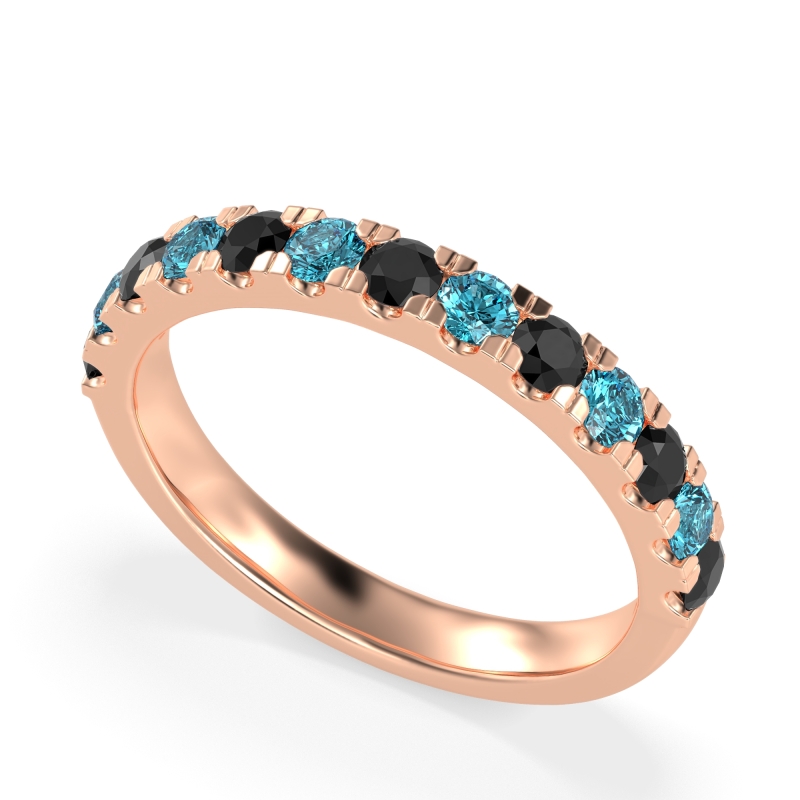 Pave Set Half Eternity Prana Band