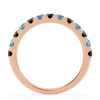 Pave Set Half Eternity Prana Band