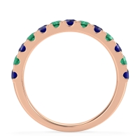 Pave Set Half Eternity Prana Band