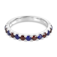 Pave Set Half Eternity Prana Band