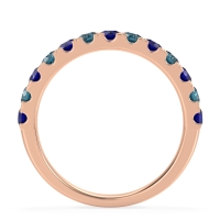 Pave Set Half Eternity Prana Band