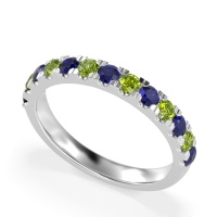 Pave Set Half Eternity Prana Band