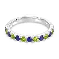 Pave Set Half Eternity Prana Band