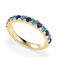 Pave Set Half Eternity Prana Band