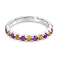 Pave Set Half Eternity Prana Band